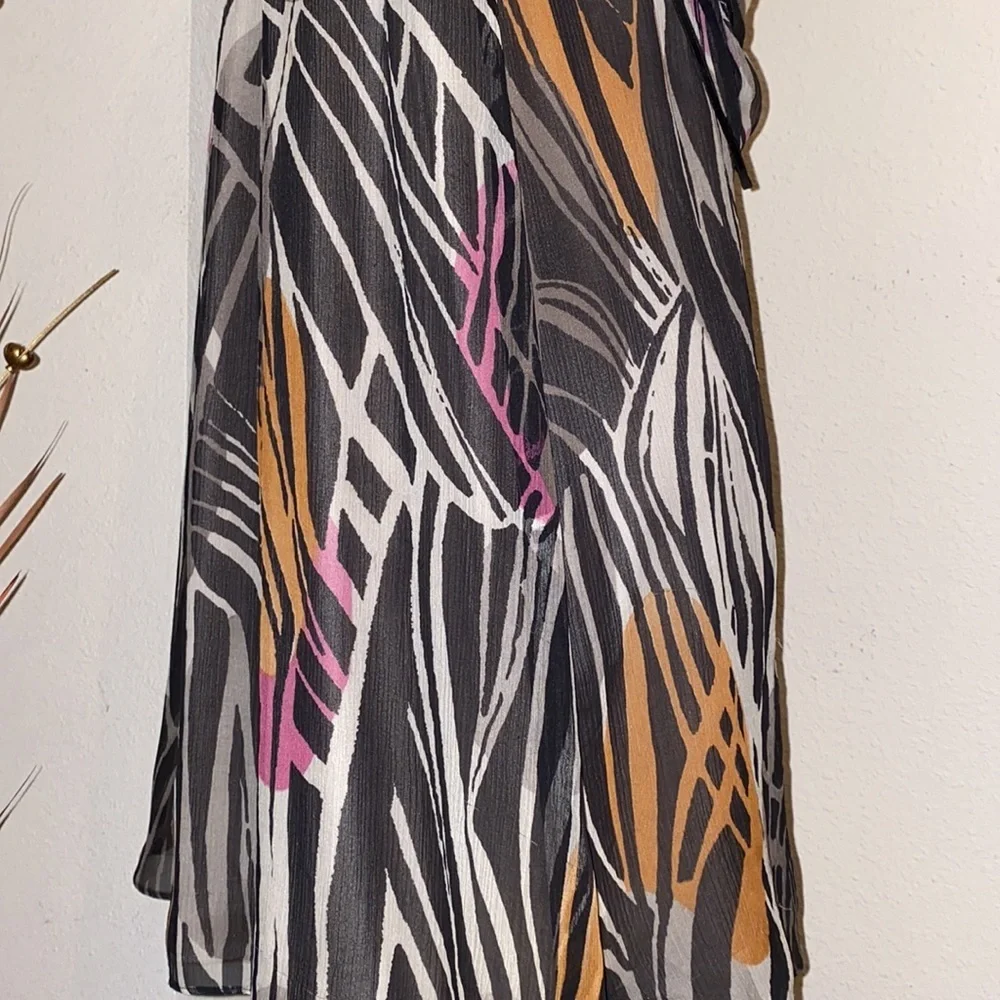 Ali Ro dress women’s 2 black gray pink orange​ - Picture 5 of 14